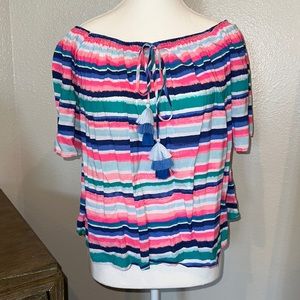 Lilly Pulitzer off shoulder top